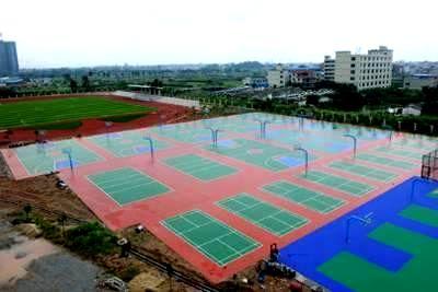 徐州塑胶篮球场施工